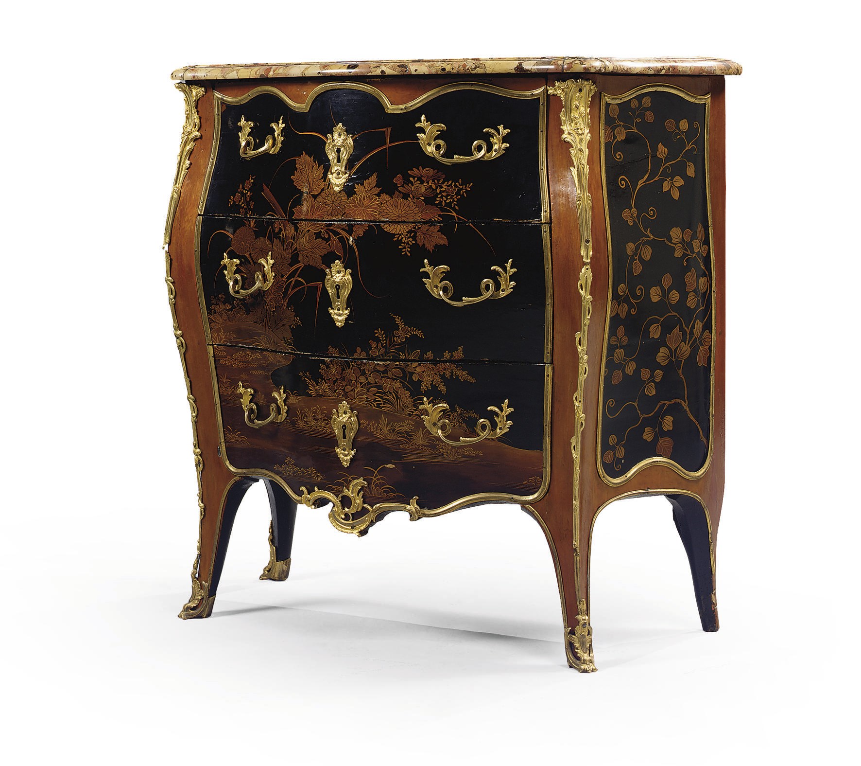 COMMODE D'EPOQUE LOUIS XV