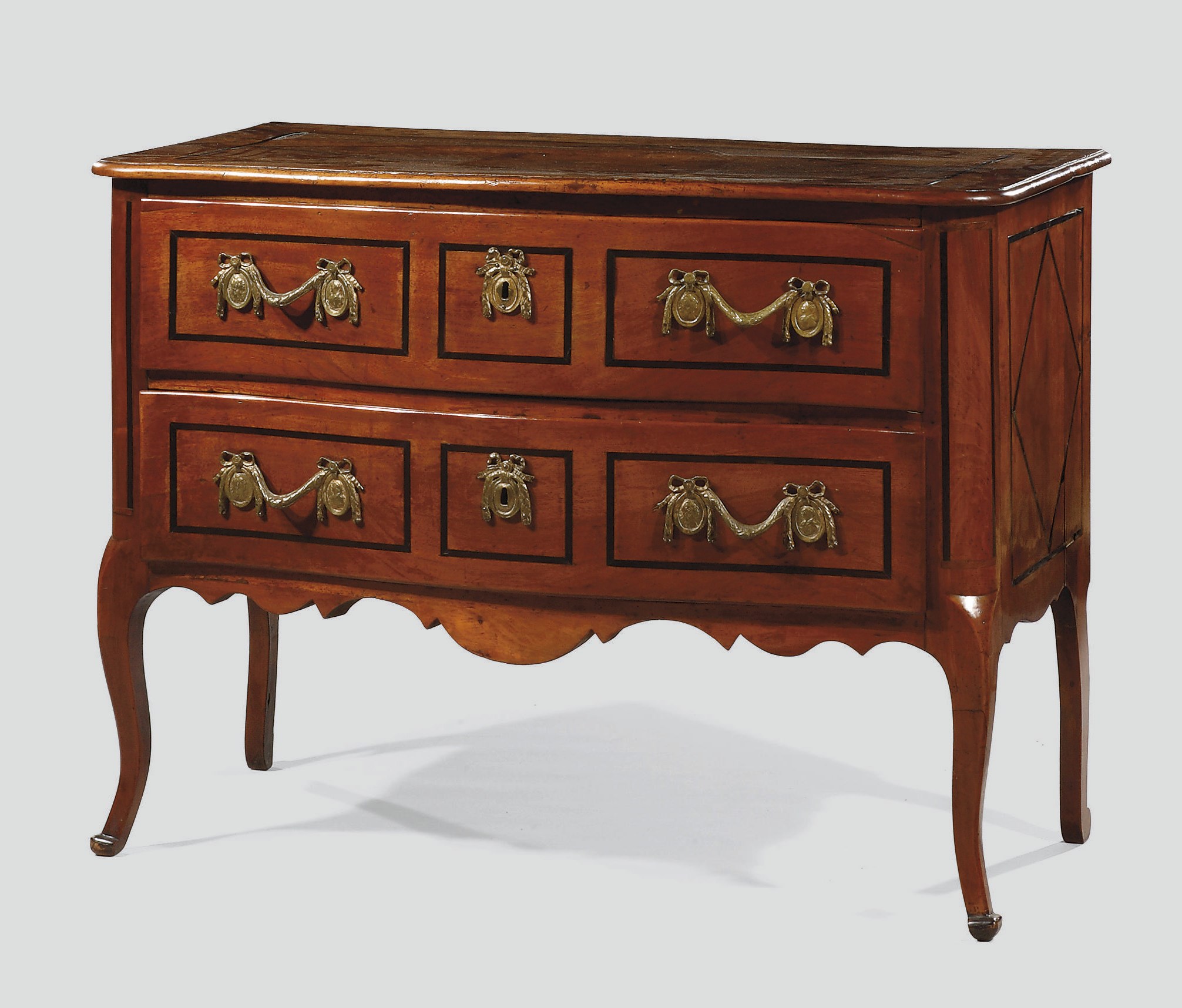 COMMODE D'EPOQUE LOUIS XV