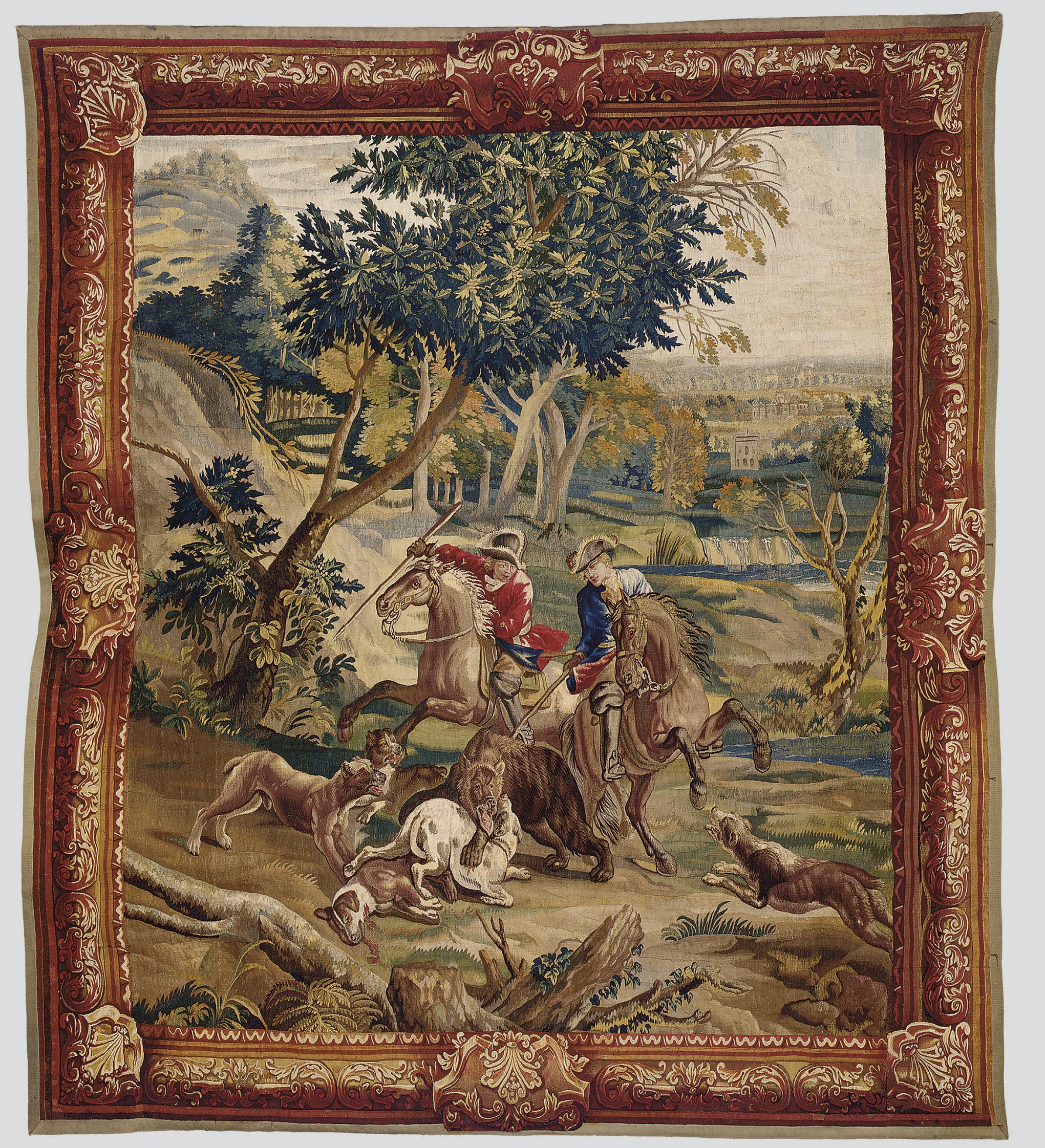 TAPISSERIE FLAMANDE DE LA PREMIERE MOITIE DU XVIIIEME SIECLE
