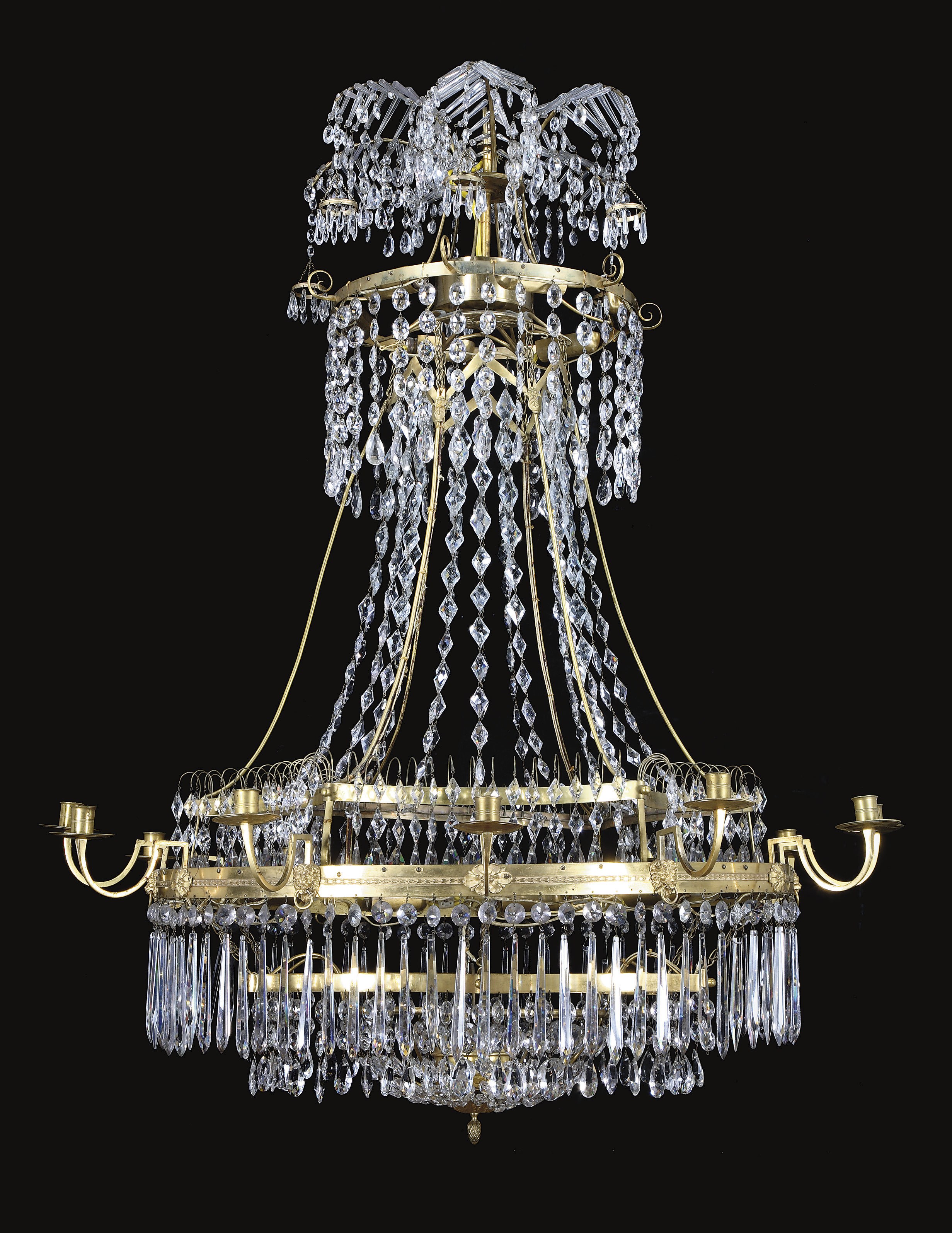 LUSTRE D'EPOQUE NEOCLASSIQUE