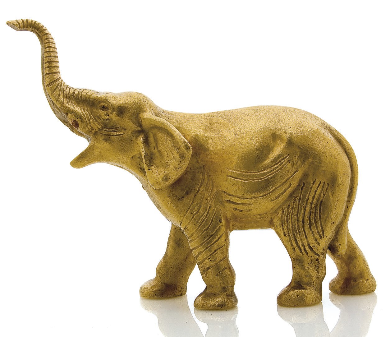 STATUETTE ELEPHANT EN OR