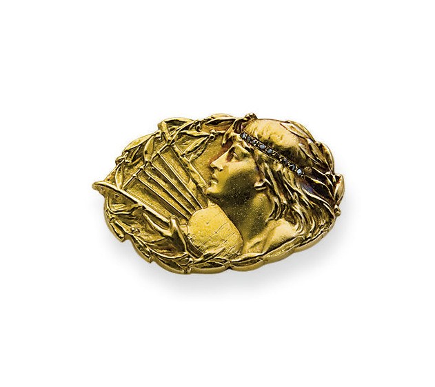 BROCHE ART NOUVEAU