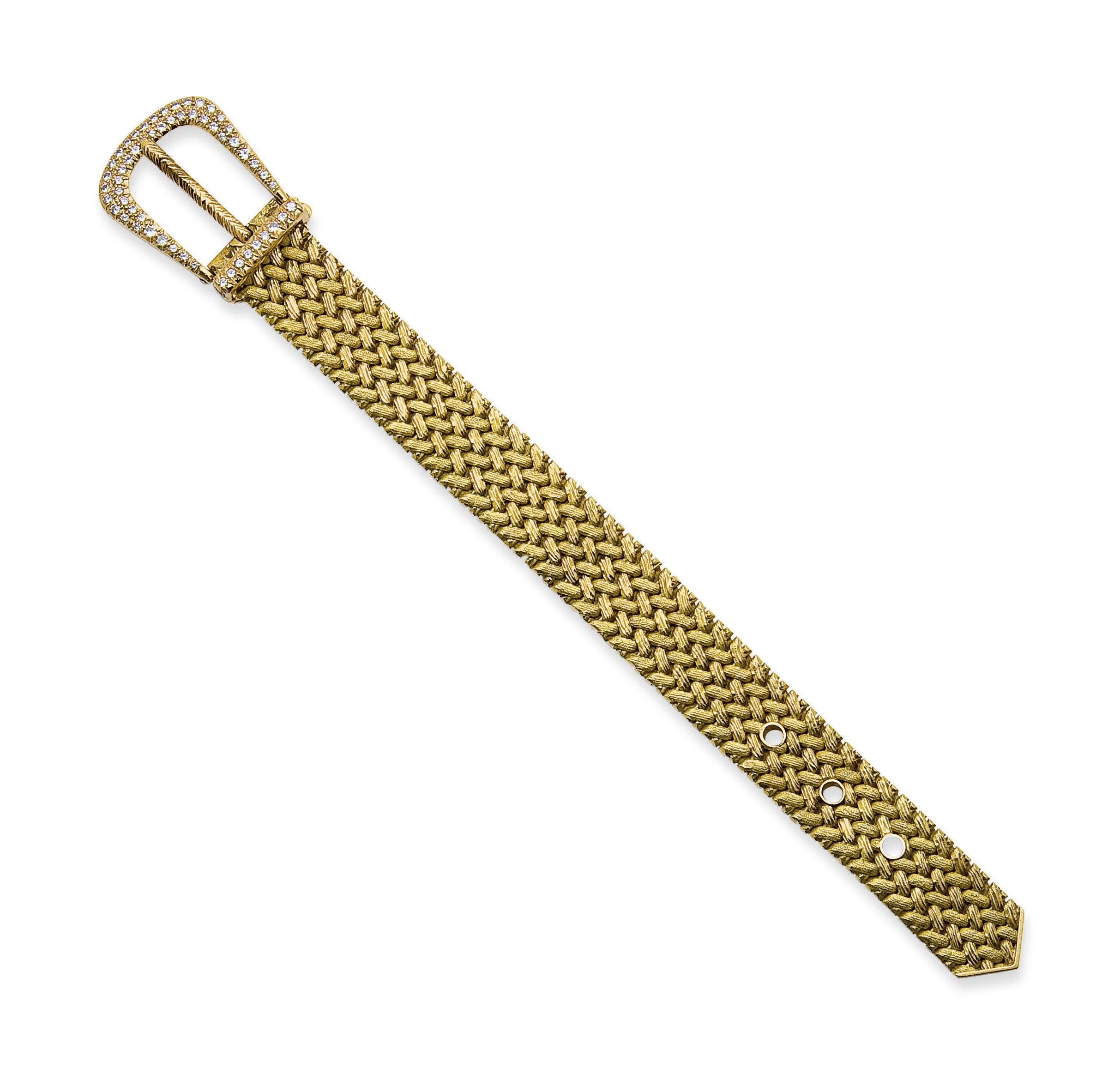 BRACELET DIAMANTS, PAR HERMES