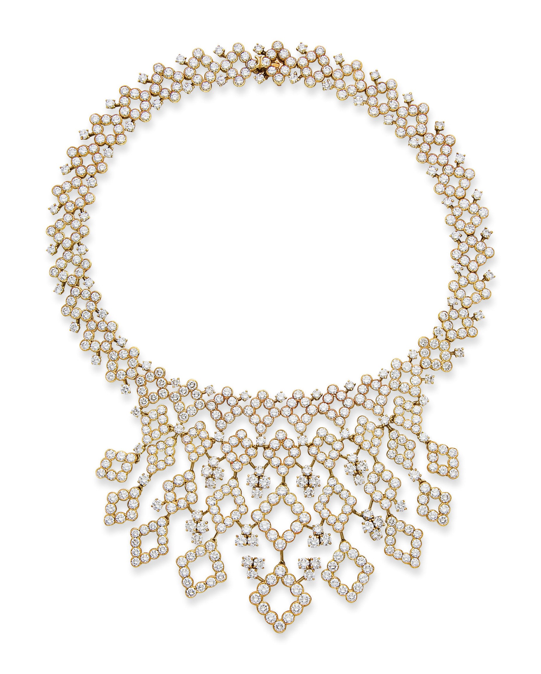 COLLIER DIAMANTS, PAR GERARD