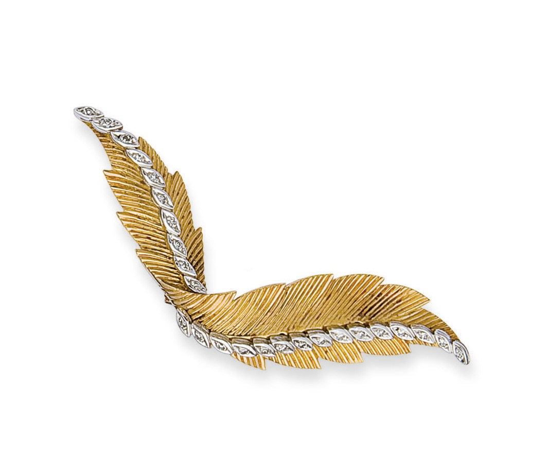 BROCHE DIAMANTS