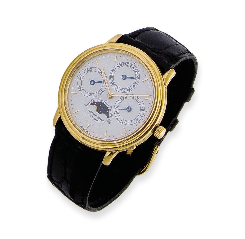 MONTRE BRACELET D'HOMME A QUANTIEME PERPETUEL, PAR AUDEMARS PIGUET