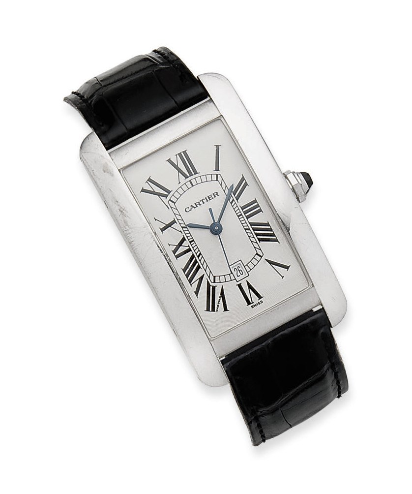 MONTRE BRACELET "TANK AMERICAINE", PAR CARTIER