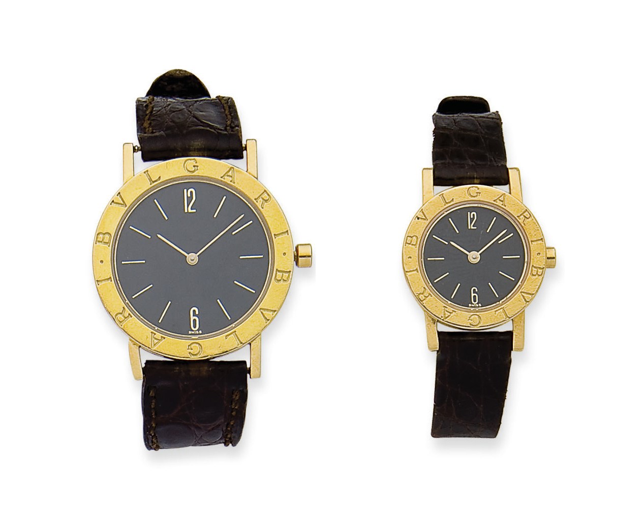 DEUX MONTRES BRACELETS, PAR BULGARI