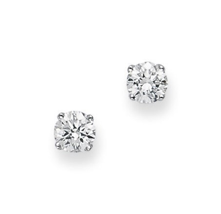 PAIRE DE CLOUS D'OREILLES DIAMANTS