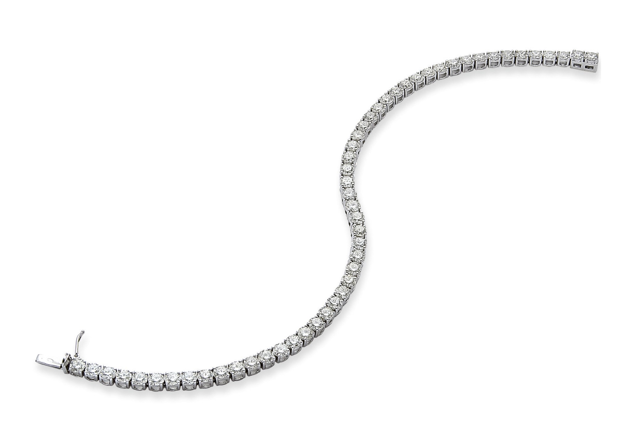 BRACELET LIGNE DIAMANTS