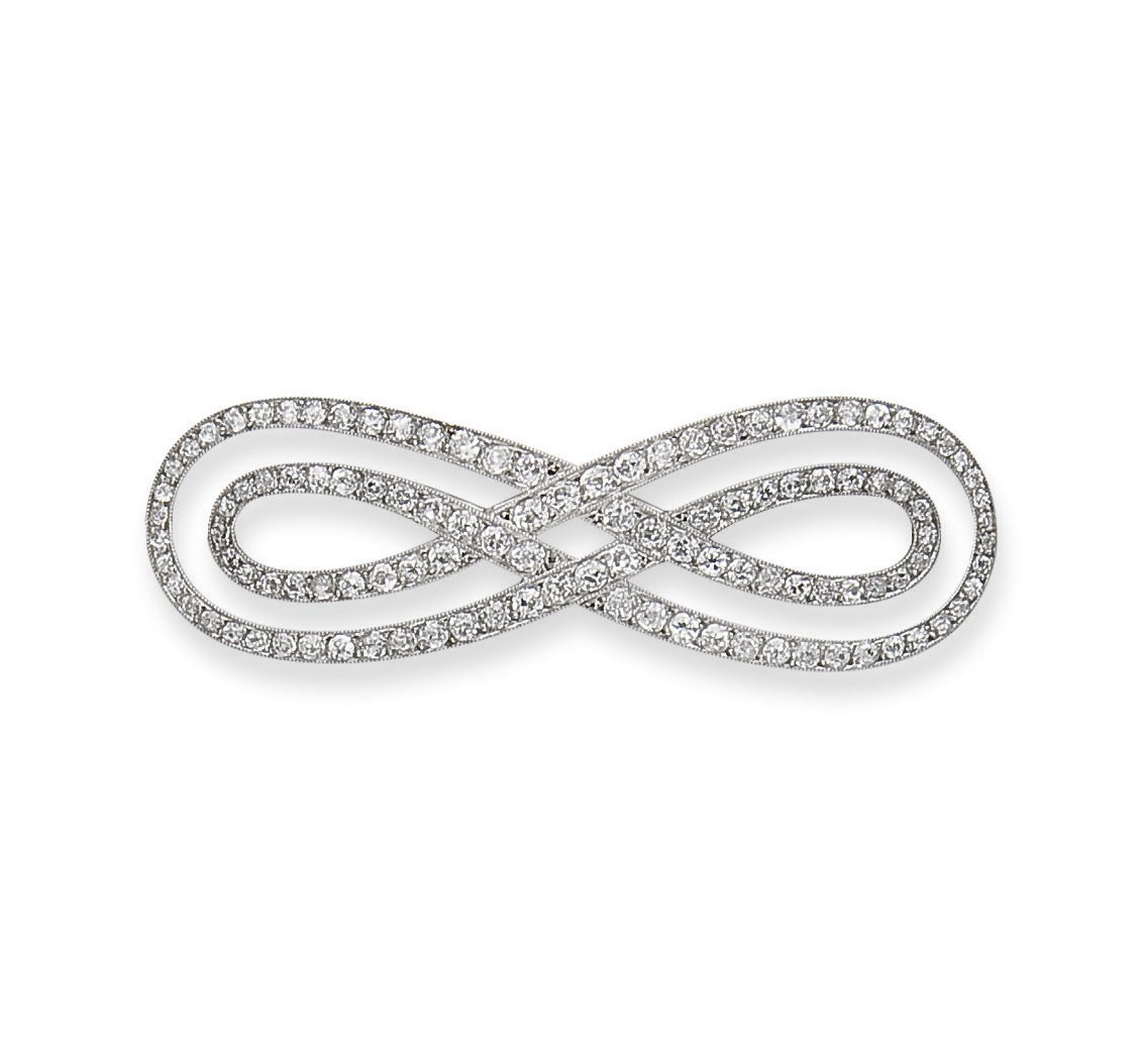 BROCHE DIAMANTS, PAR CARTIER