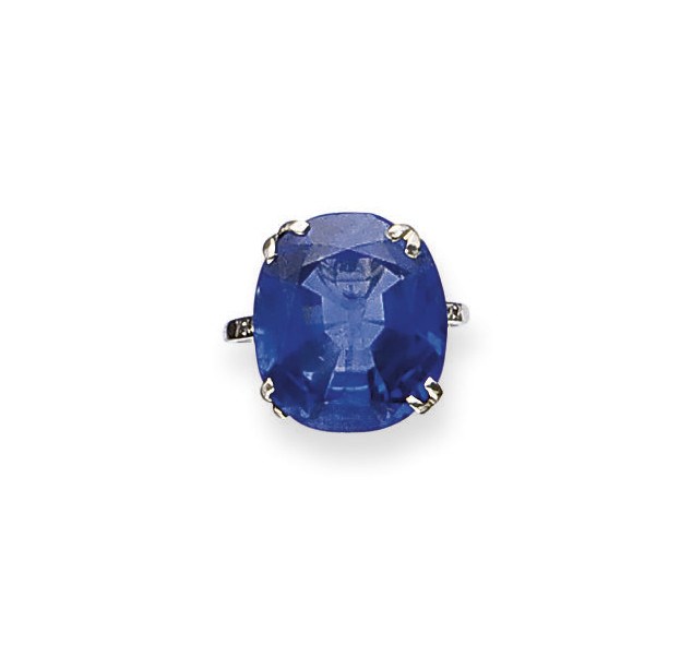 BAGUE SAPHIR