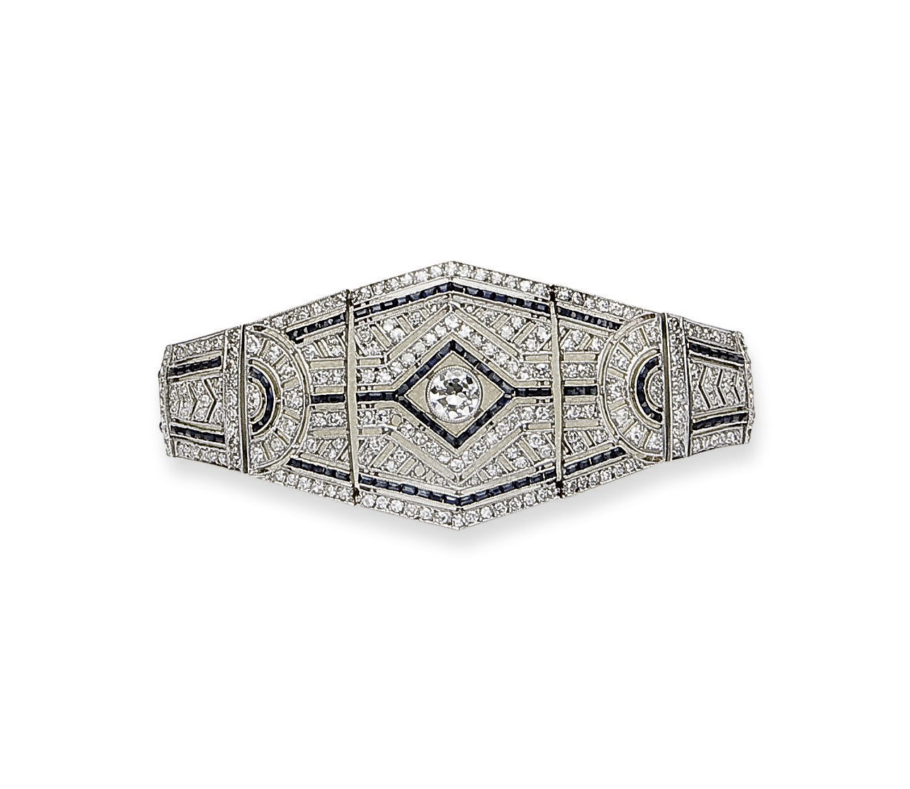 BRACELET BELLE EPOQUE SAPHIRS ET DIAMANTS