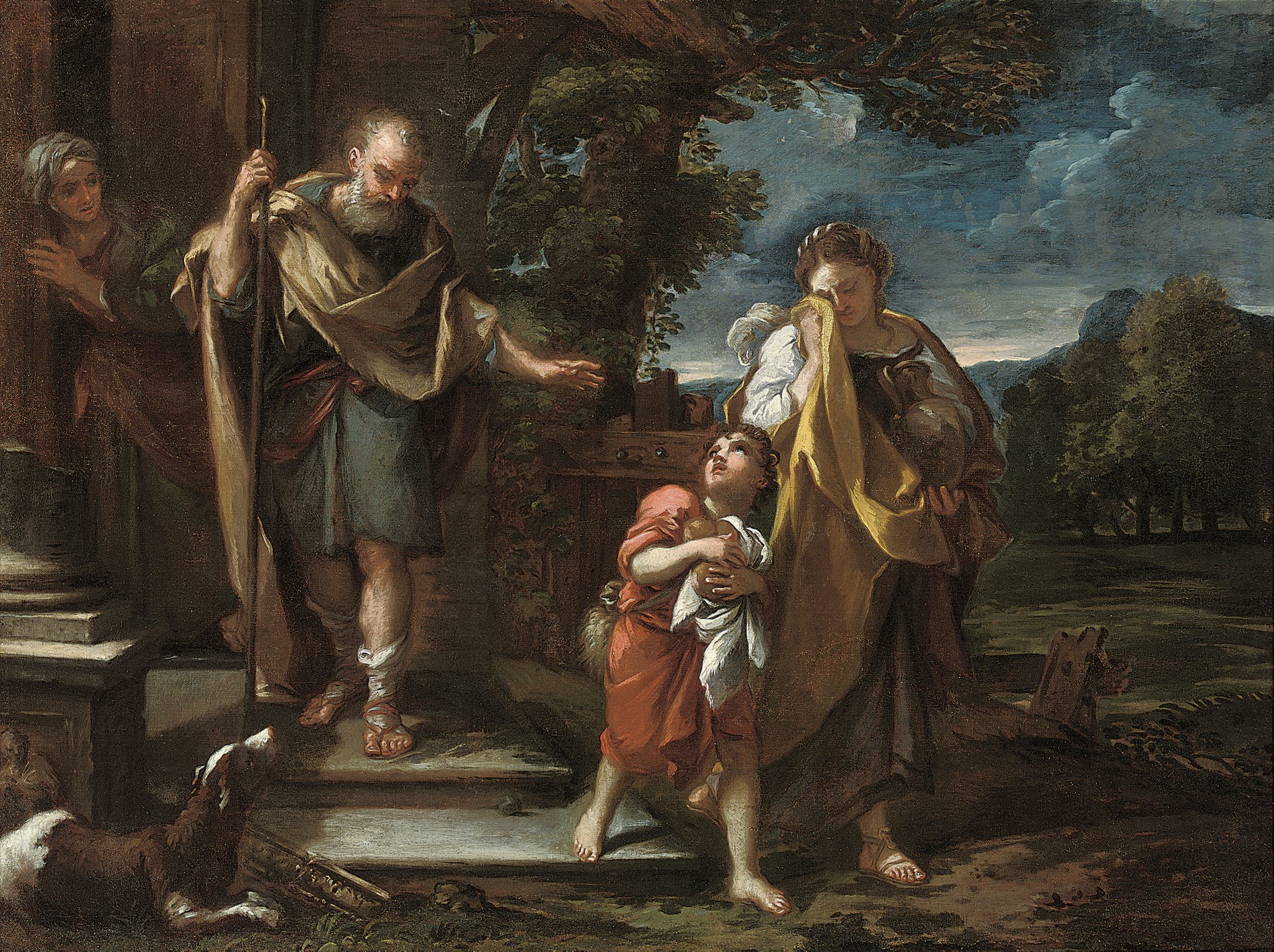 Attributed to Nicola Grassi (Formea 1682-c. 1750 Venice)