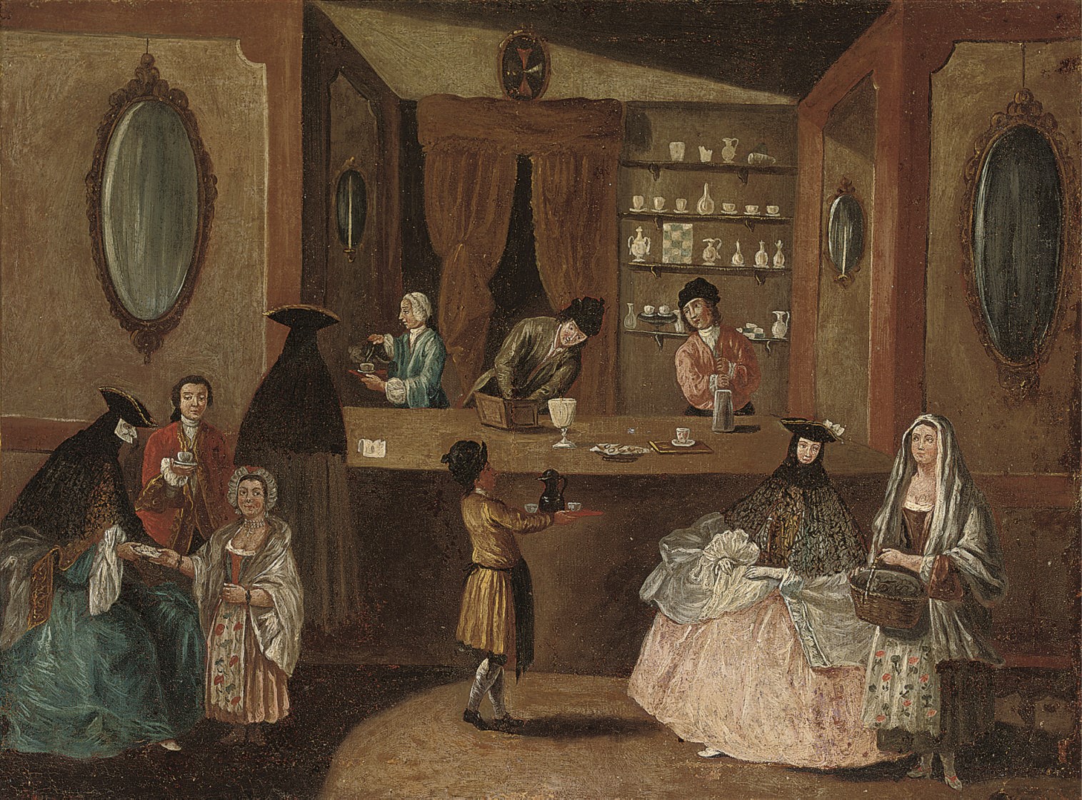 Circle of Pietro Longhi (Venice 1700/2-1785)
