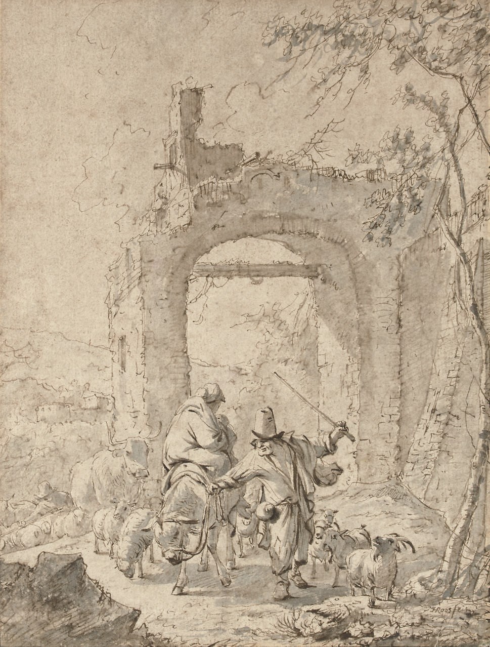 Johann Heinrich Roos (Otterberg 1631-1685 Frankfurt)