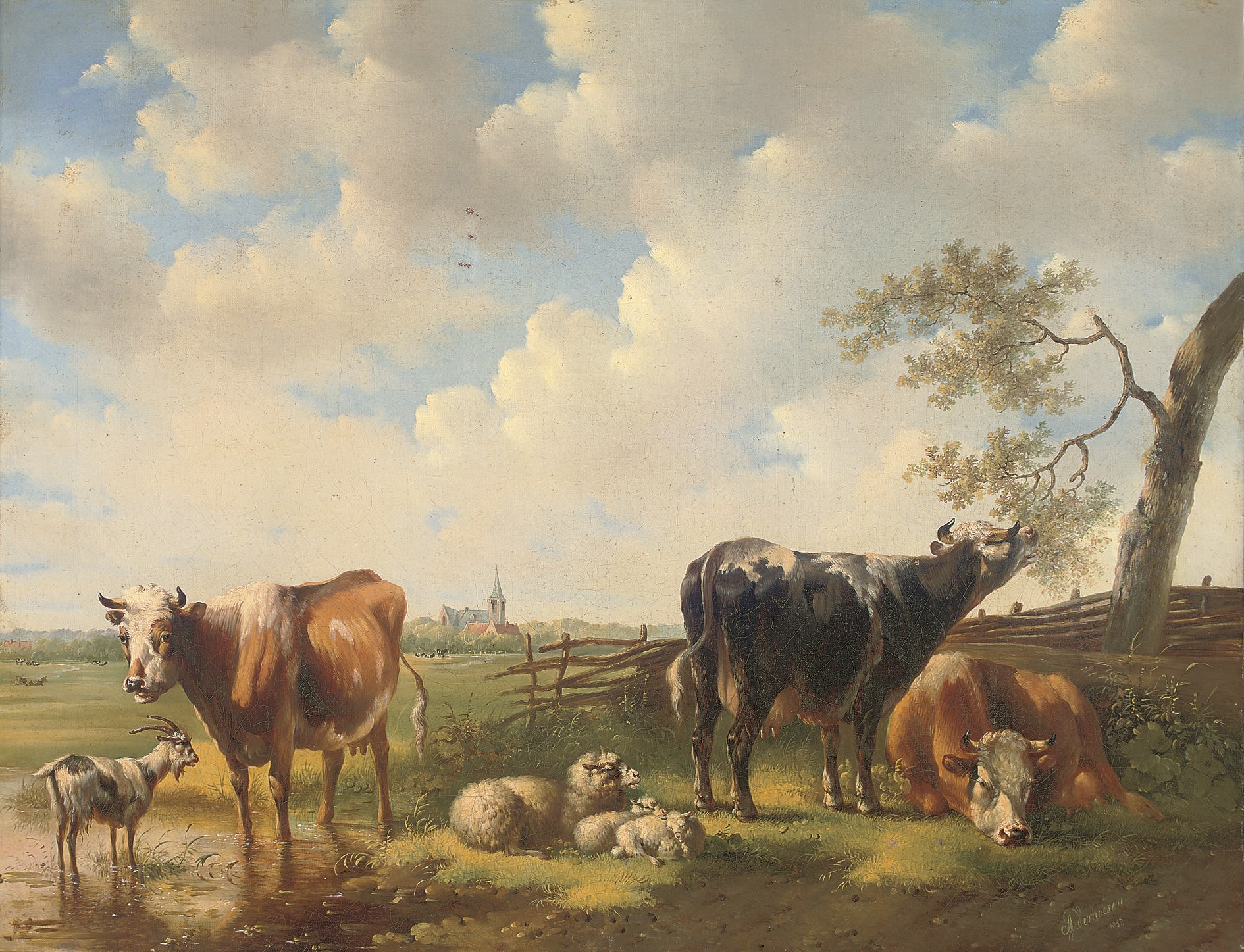 Albertus Verhoesen (Dutch, 1806-1881)