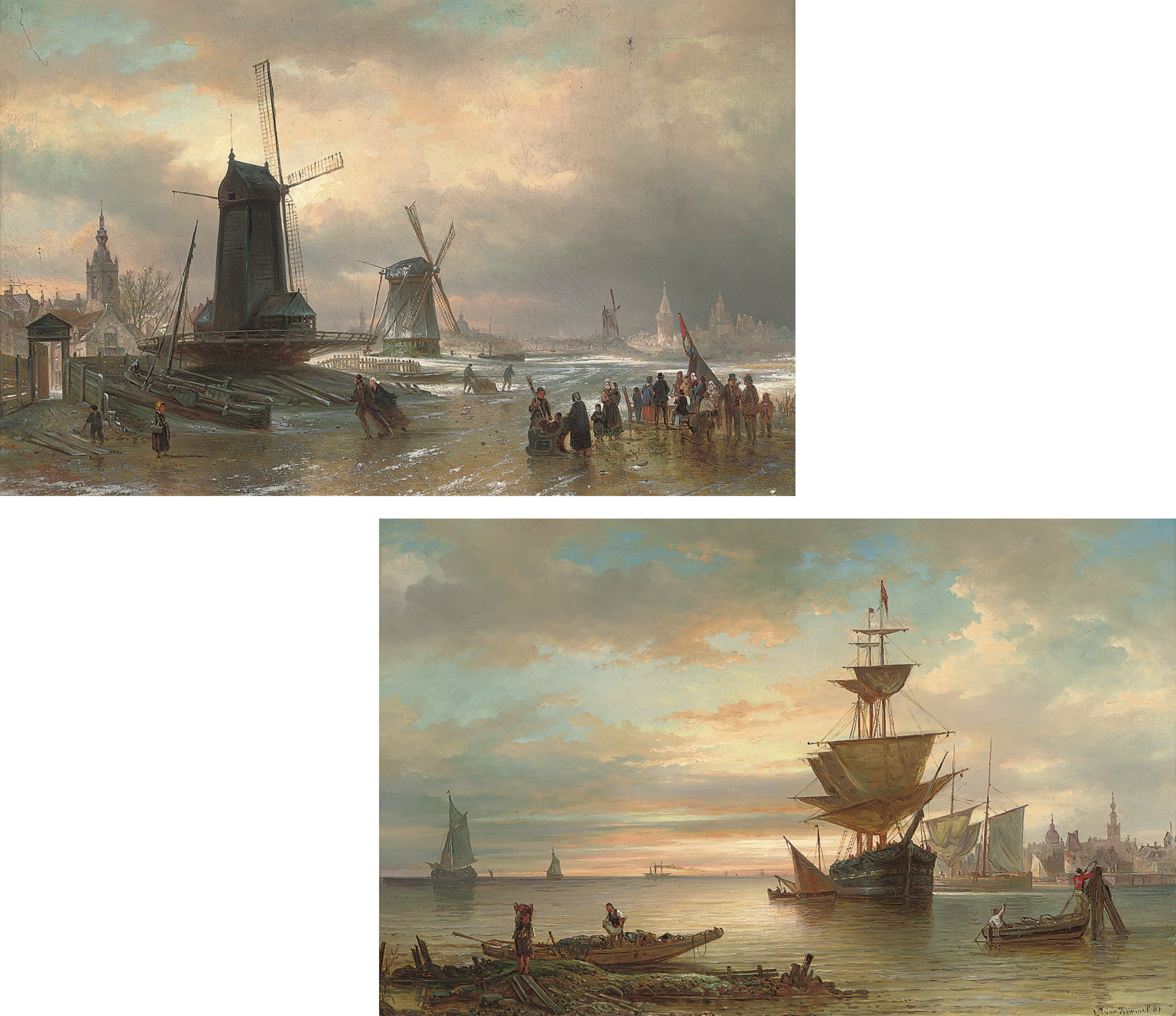 Elias Pieter Van Bommel (Dutch, 1819-1890)