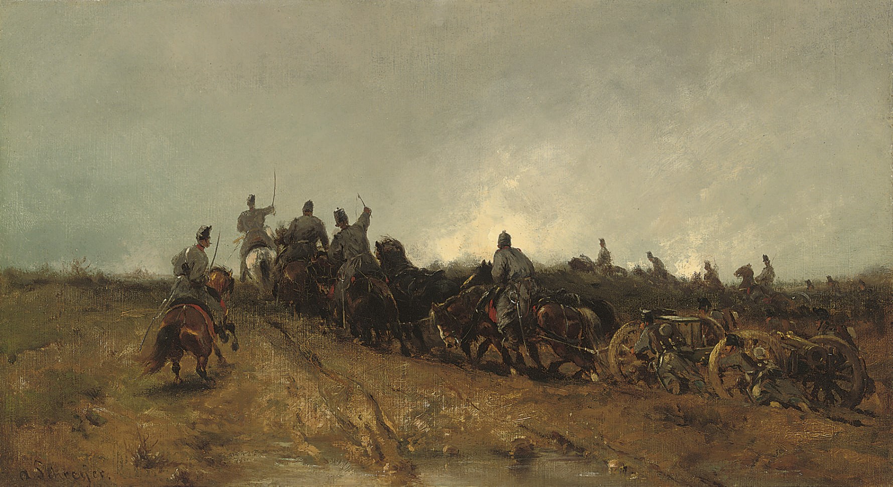 Adolphe Schreyer (German, 1828-1899)
