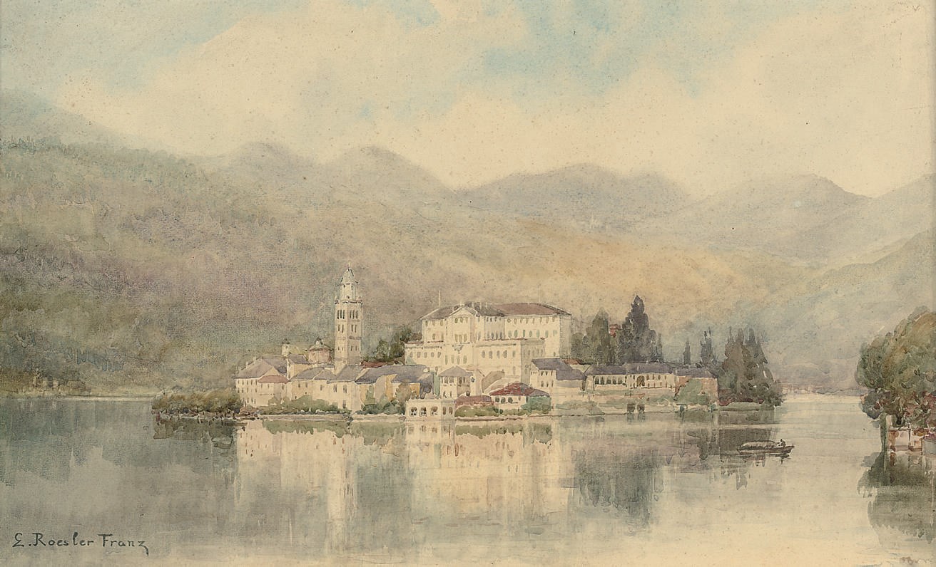 Ettore Roesler Franz (Italian, 1845-1907)