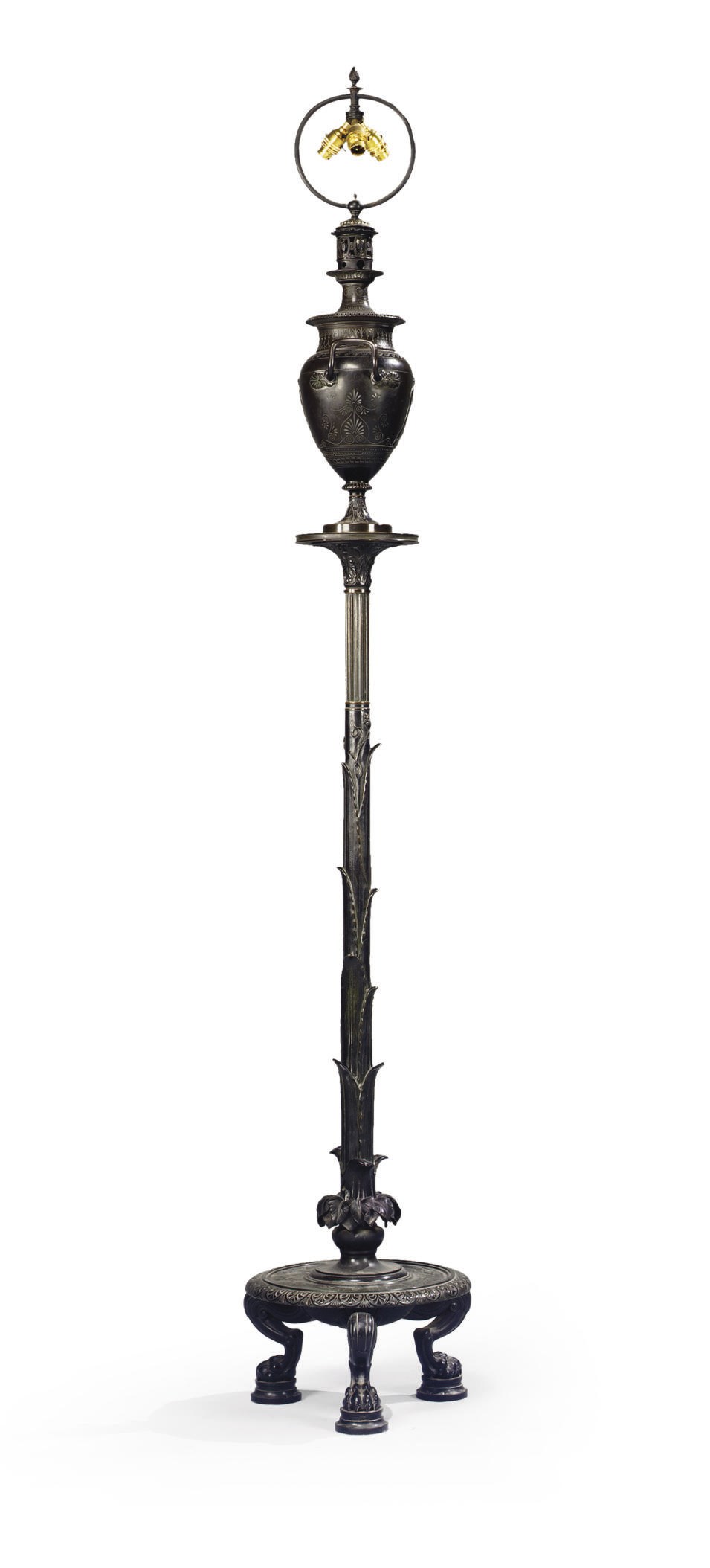 LAMPADAIRE DE LA SECONDE MOITIE DU XIXEME SIECLE