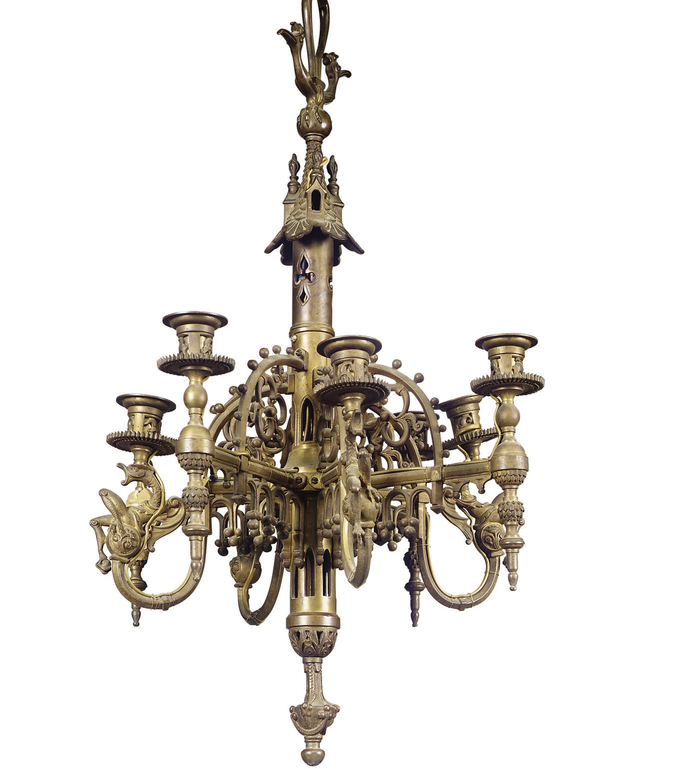 LUSTRE DE STYLE NEOGOTHIQUE