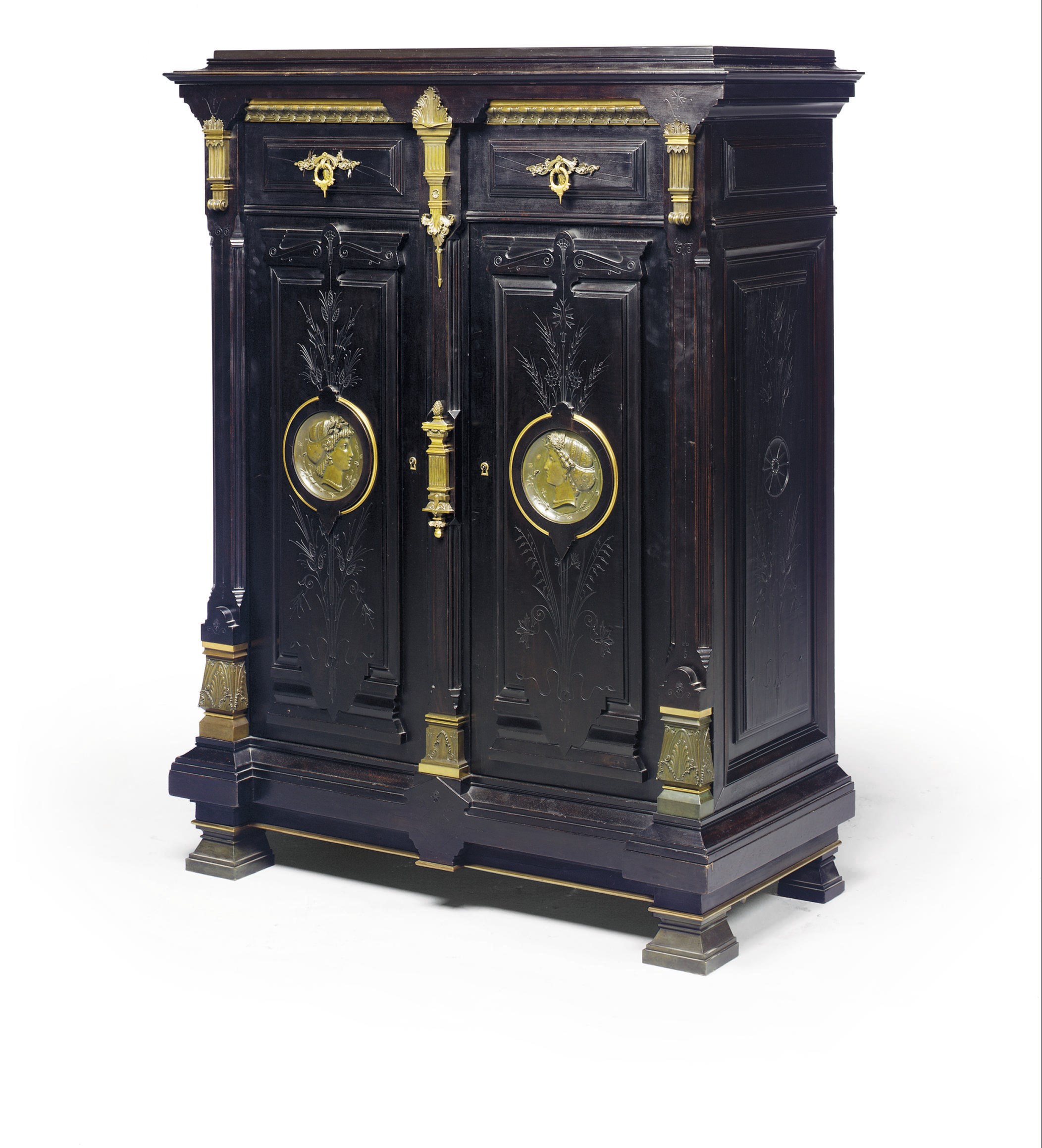 MEUBLE A HAUTEUR D'APPUI FRANCO-AMERICAIN