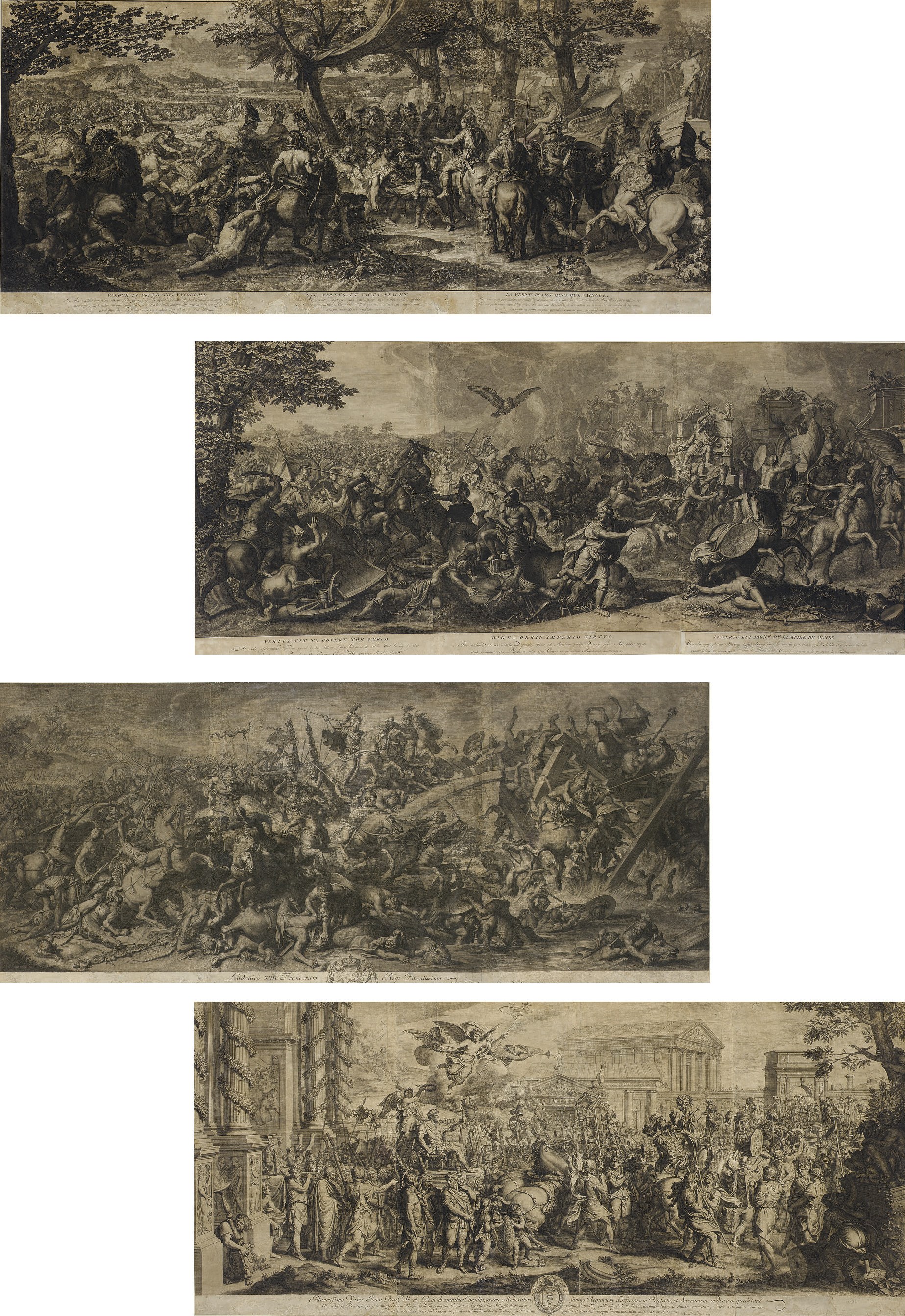 D'APRES CHARLES LE BRUN (1619-1690)