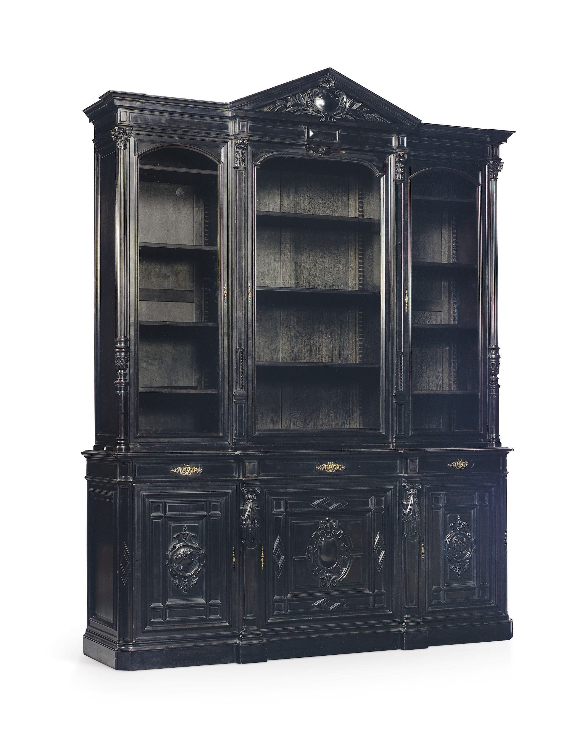 BIBLIOTHEQUE D'EPOQUE NAPOLEON III