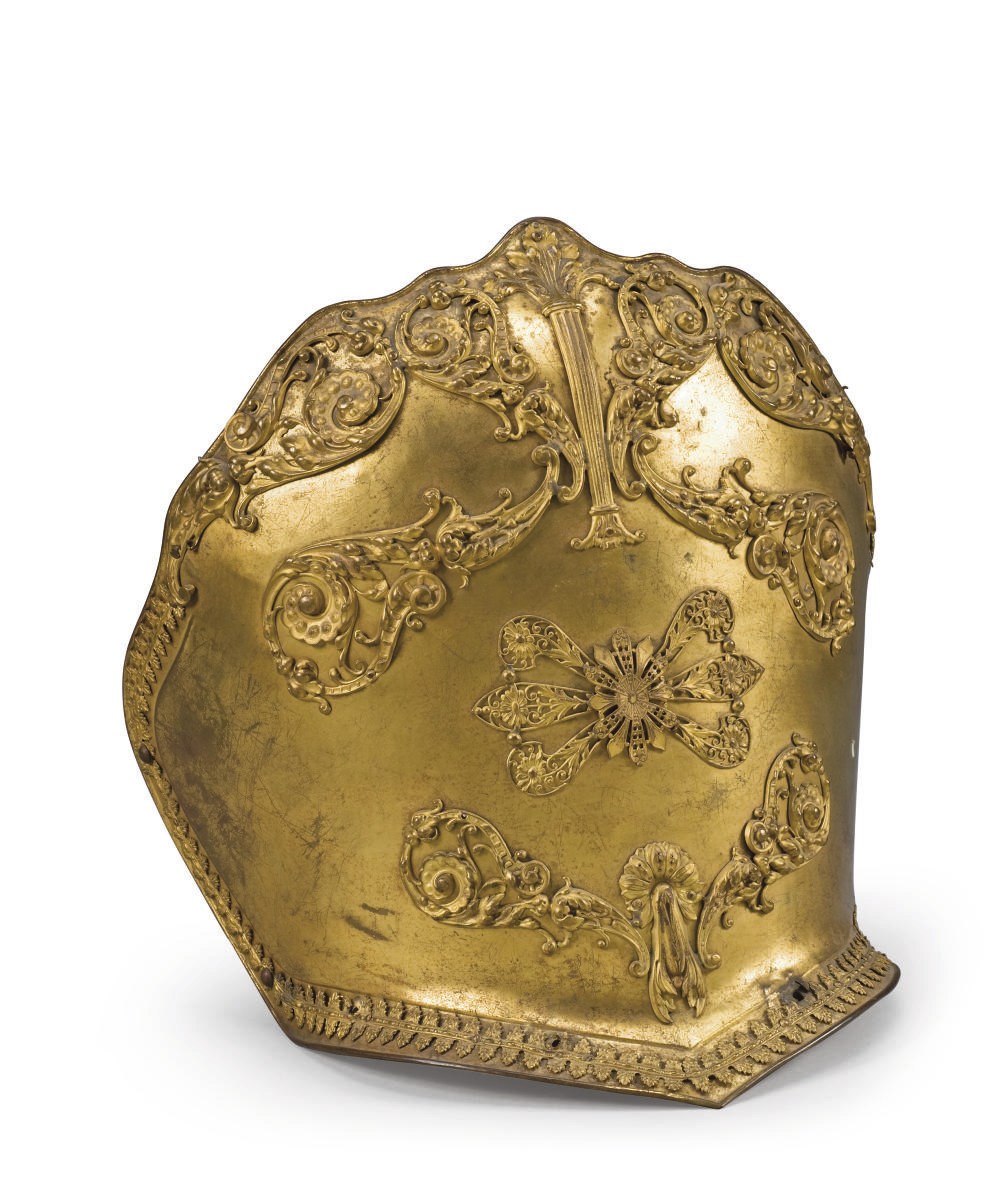 PLASTRON D'ARMURE D'EPOQUE NAPOLEON III