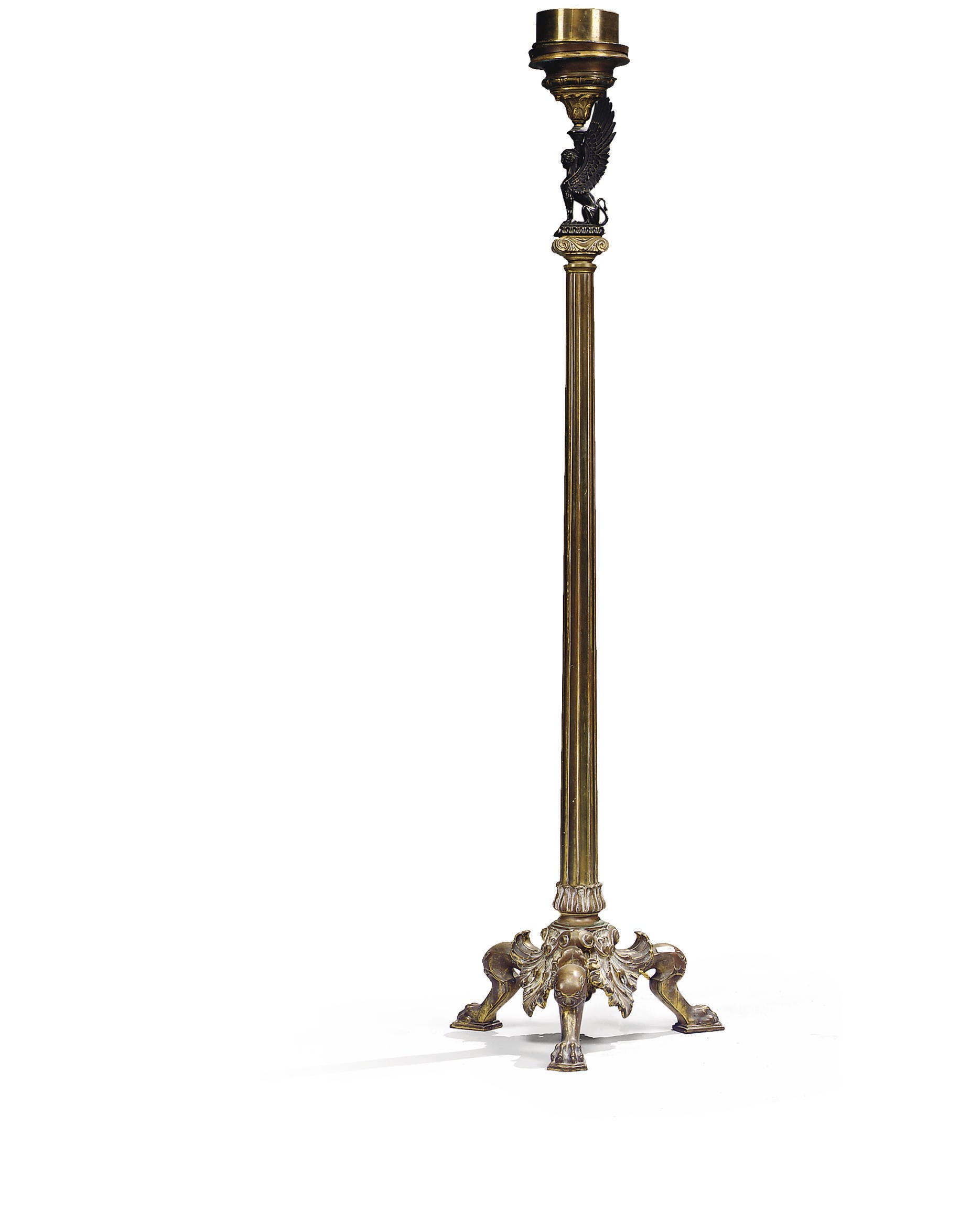 LAMPADAIRE DE LA SECONDE MOITIE DU XIXEME SIECLE