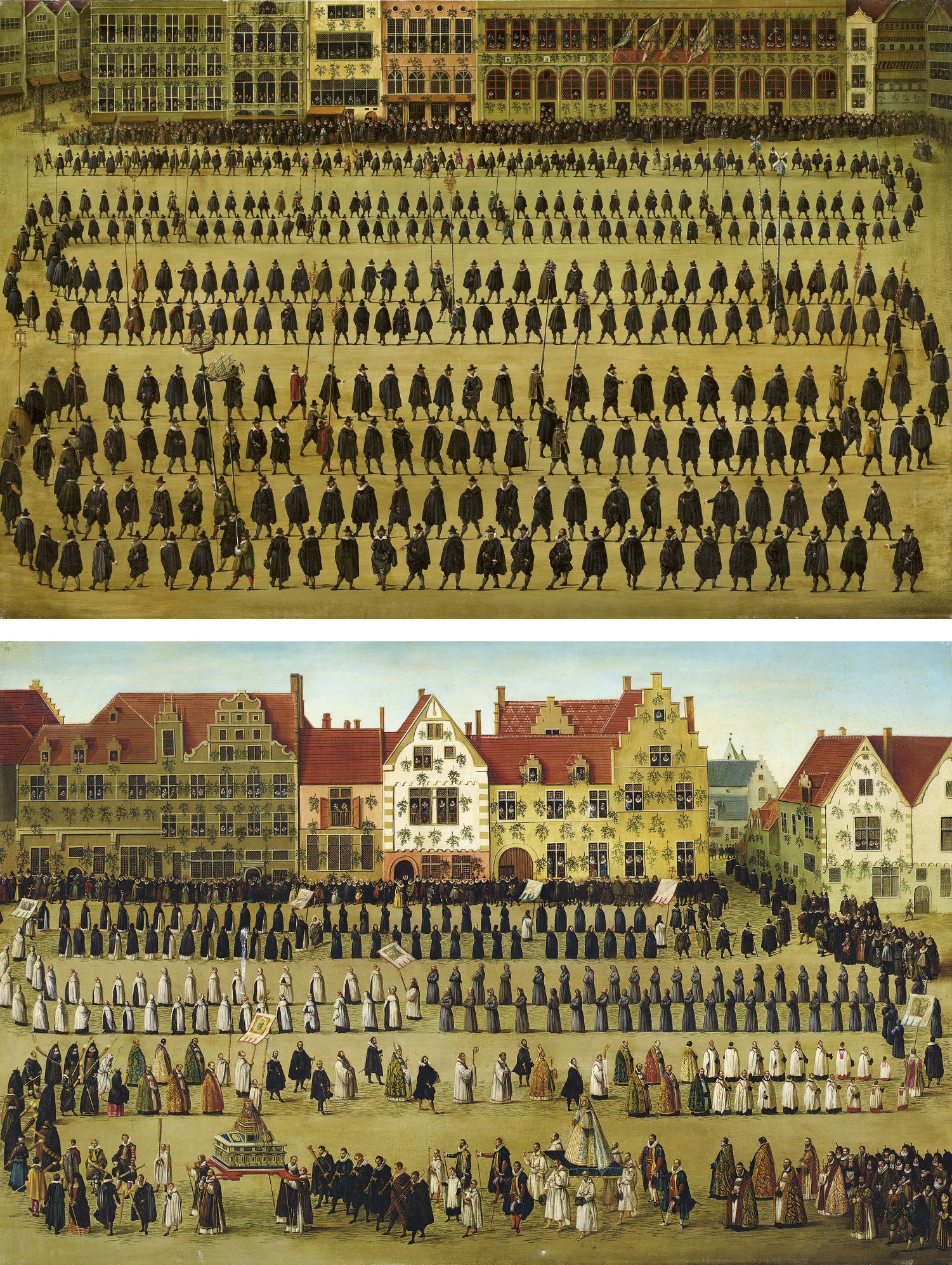 ECOLE DU XXEME SIECLE, D'APRES DENYS VAN ALSLOOT