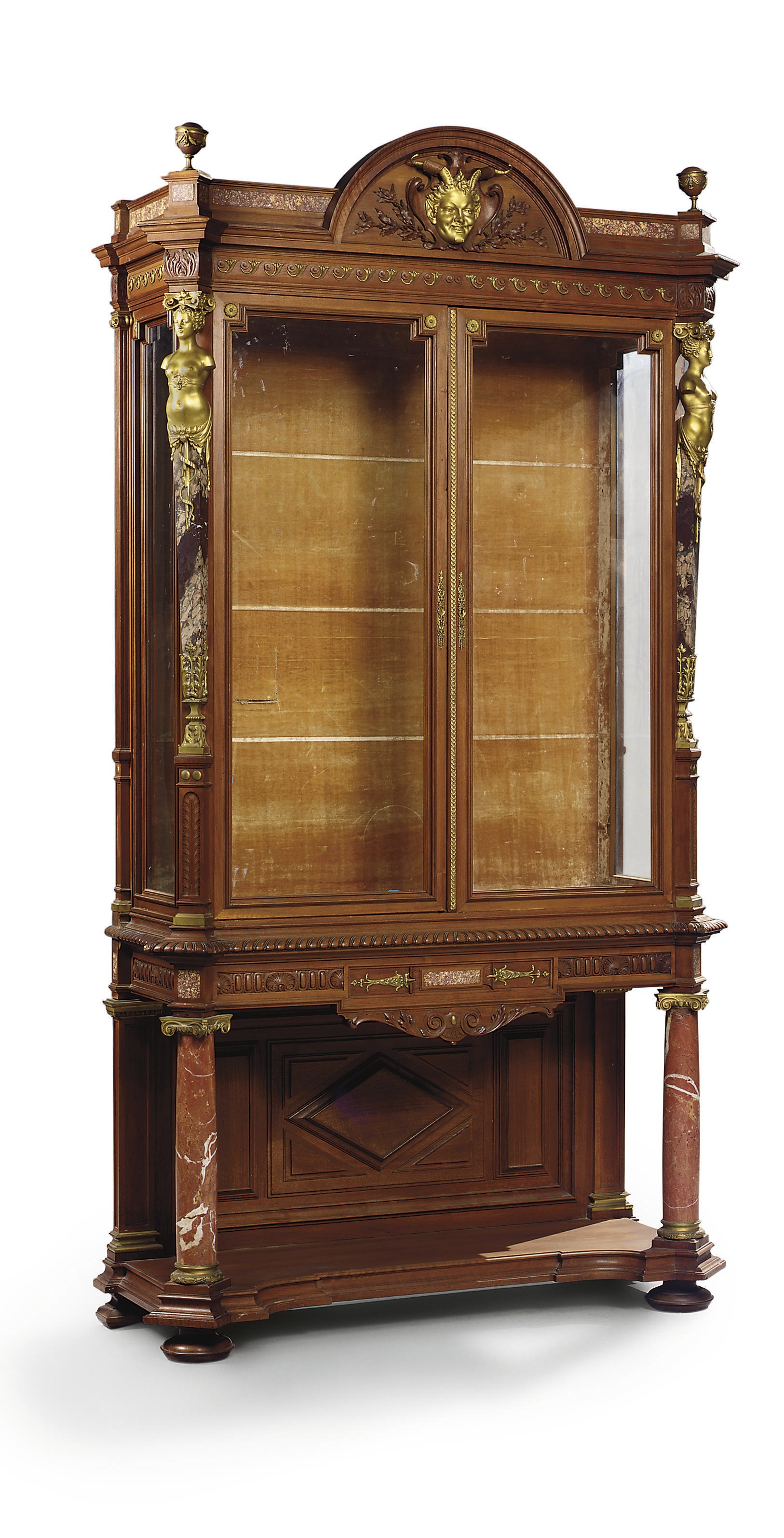 VITRINE DE LA SECONDE MOITIE DU XIXEME SIECLE