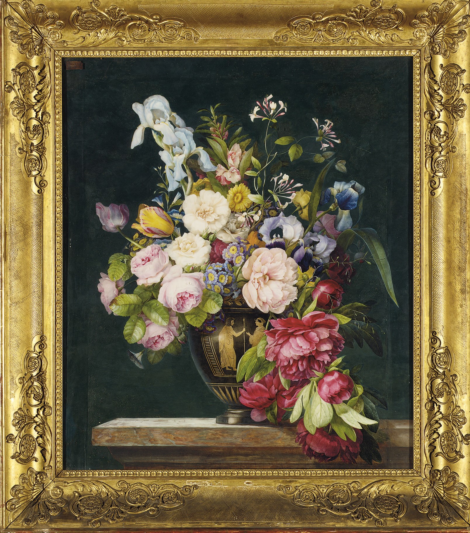 EMMA-ANDRE-FELICITE DESPORTES DE LA FOSSE (PARIS 1810-1869)