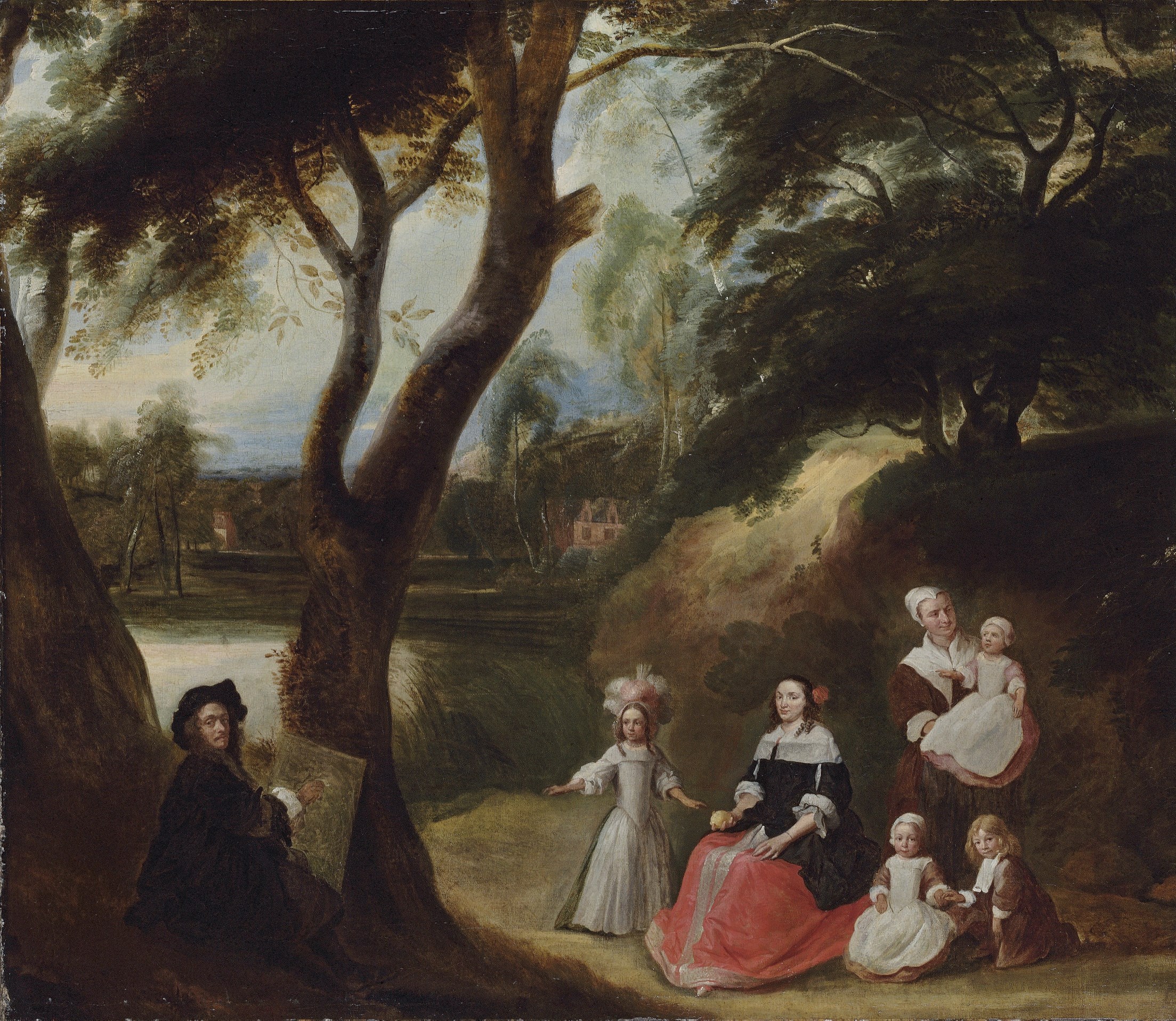 Attributed to Gillis van Tilborgh II (Brussels c. 1625-c. 1678)