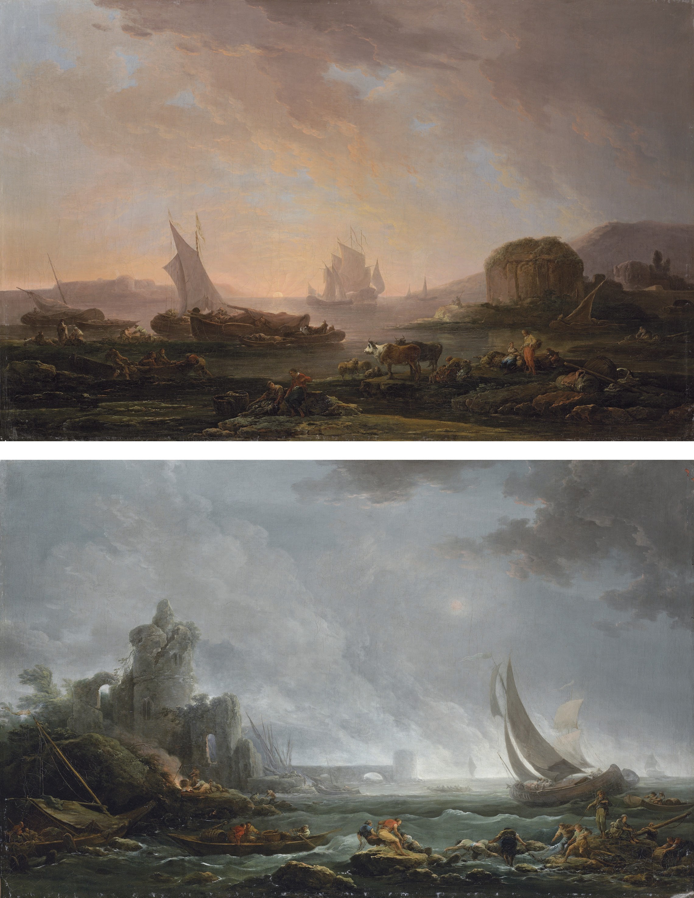 Attributed to Jean-François Huë (Saint-Arnoult-en-Yvelines 1751-1823 Paris)