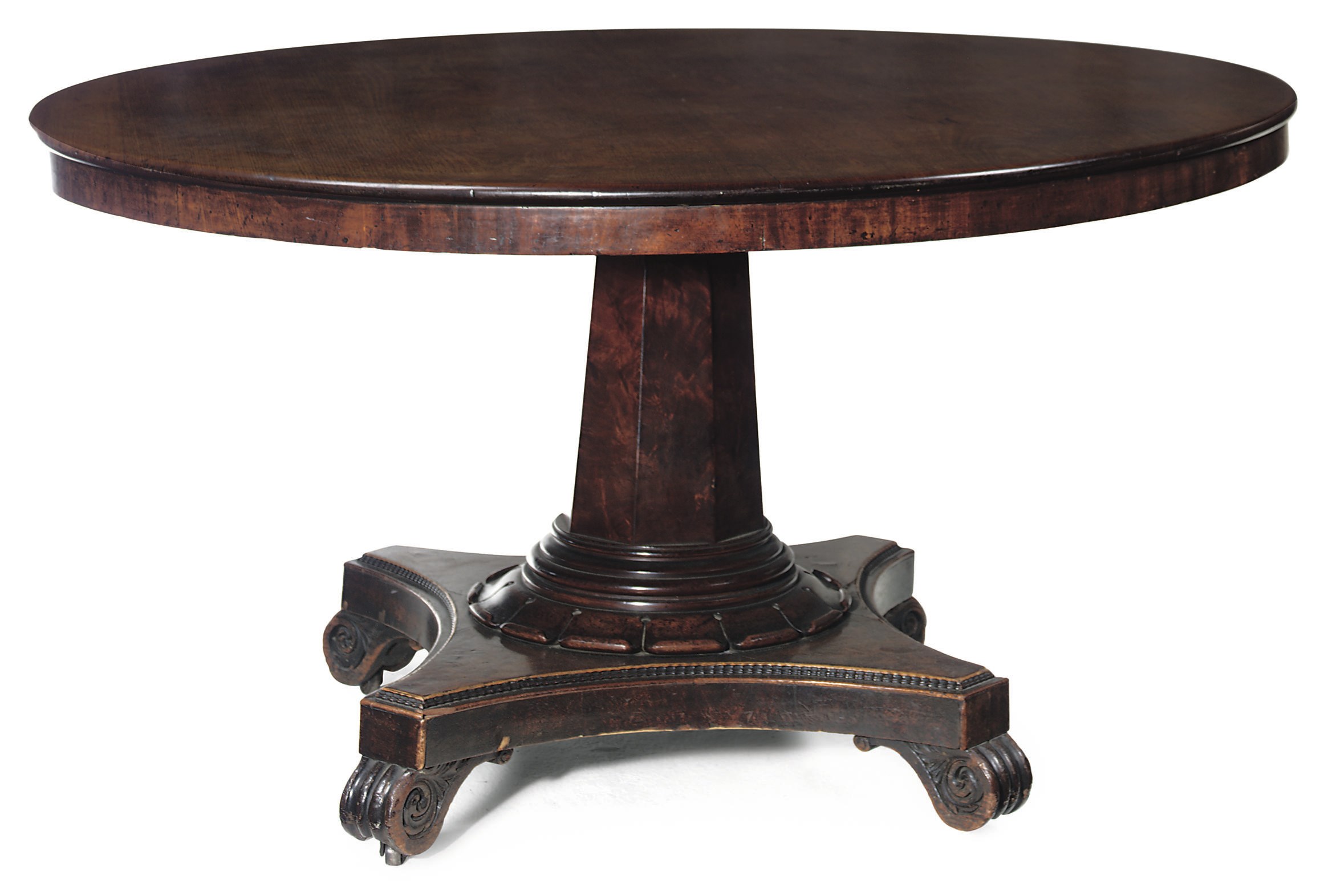 A WILLIAM IV MAHOGANY BREAKFAST TABLE