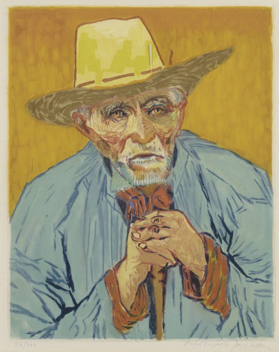 AFTER VINCENT VAN GOGH (1853-1890)
BY JACQUES VILLON (1875-1963)