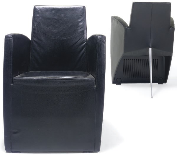 A PAIR OF PHILIPPE STARCK J.(SERIE LANG) LOUNGE CHAIRS