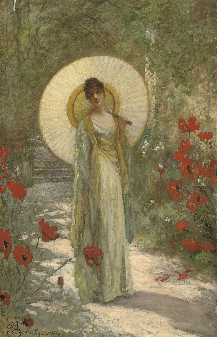 Follower of William John Hennesy (1839-1917)
