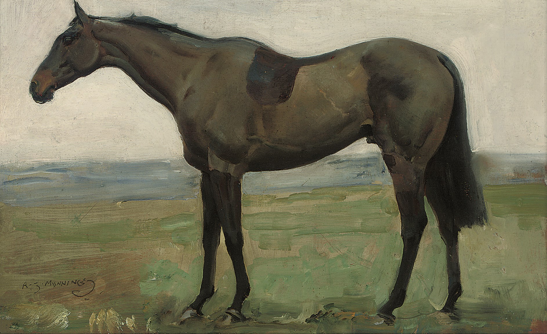 Sir Alfred James Munnings, P.R.A., R.W.S., R.P. (1878-1959)