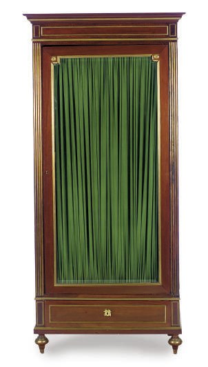 A NAPOLEON III ORMOLU-MOUNTED MAHOGANY CABINET,
