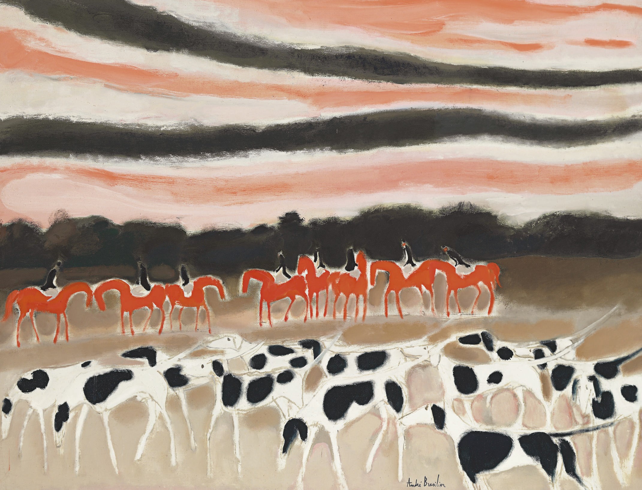 Andre Brasilier (b. 1929)