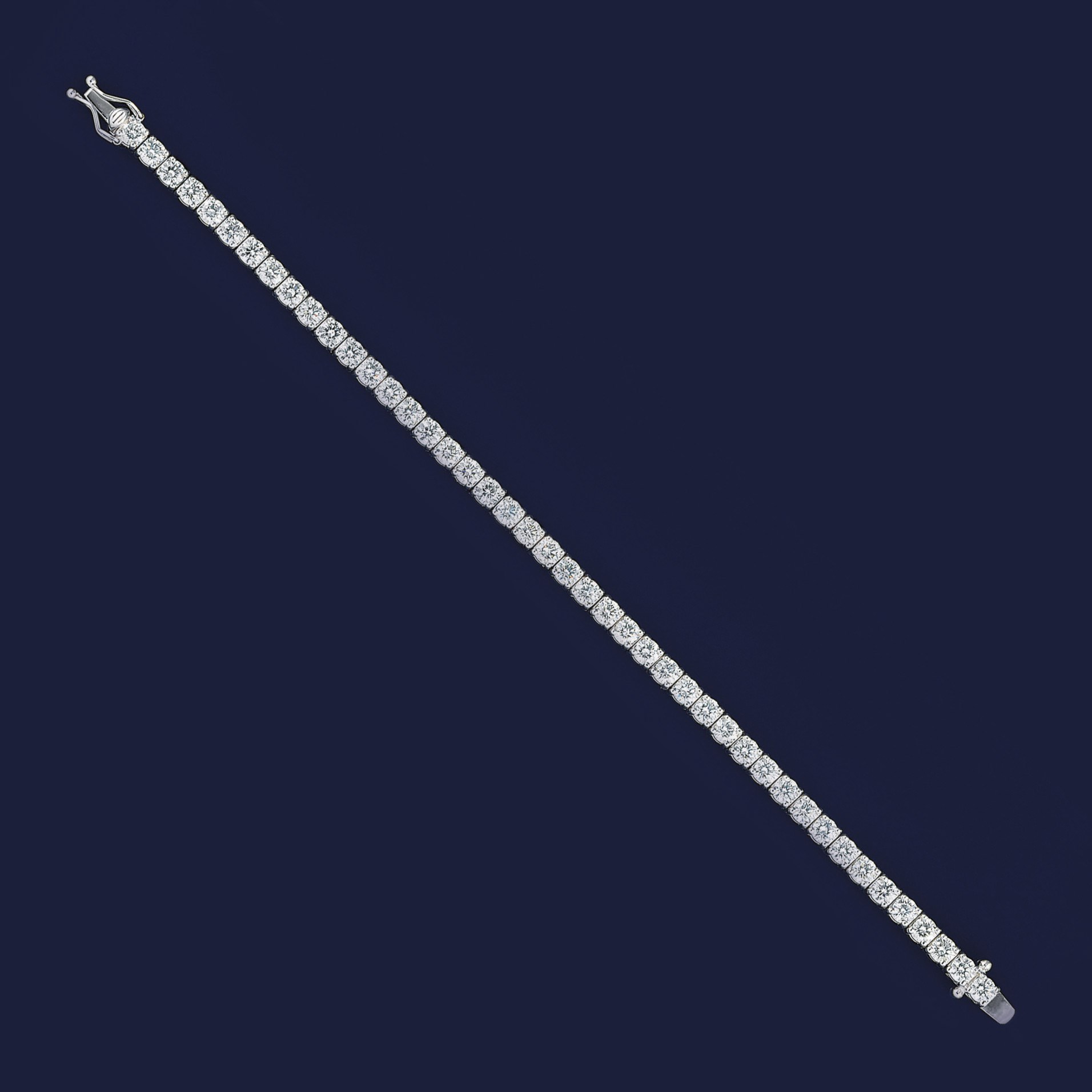 A diamond bracelet