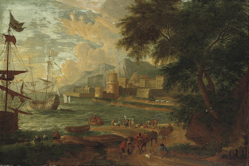 Attributed to Adriaen Frans Boudewijns (Brussels 1644-1711)