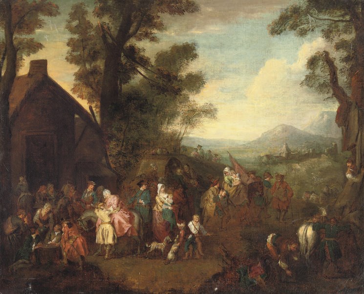 Circle of Jean-Baptiste Joseph Pater (Valenciennes 1695-1736 Paris)