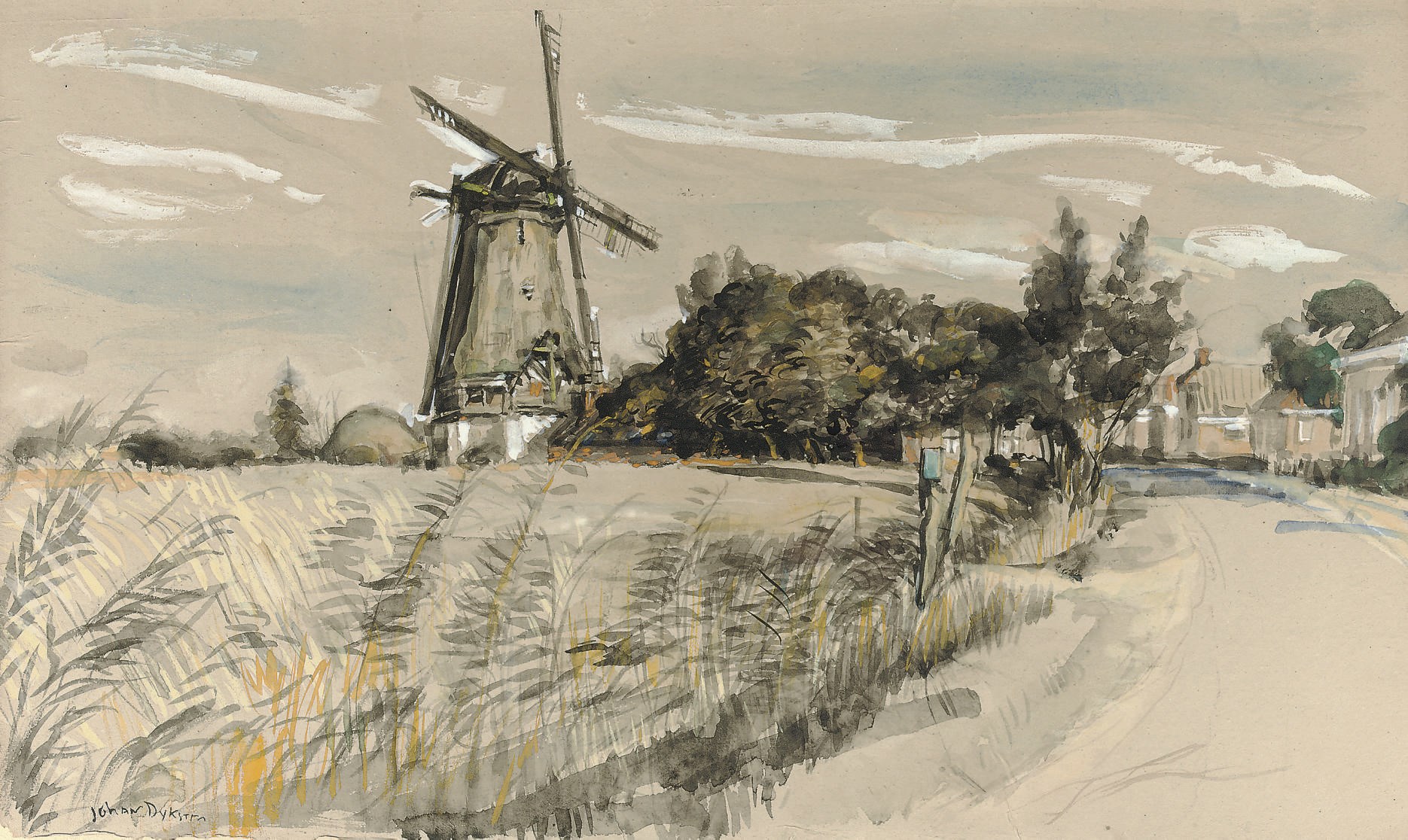 Johan Dijkstra (DUTCH, 1896-1978)