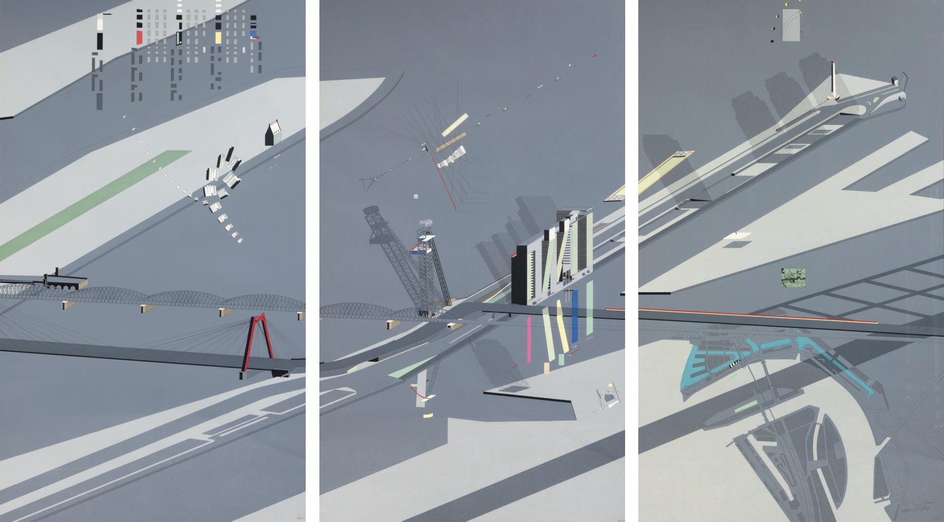 Rem Koolhaas (DUTCH, B. 1944) in collaboration with Stefano de Martino, Kees Christiaanse, Jeroen Thomas and Gerard Comello