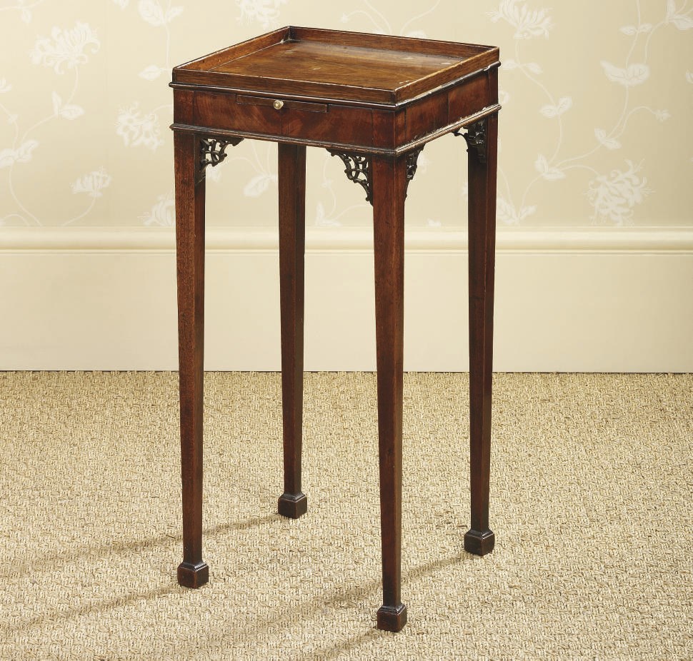 A GEORGE III MAHOGANY URN-TABLE