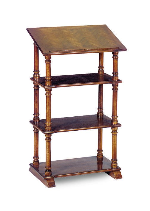 A MAHOGANY READING STAND,
